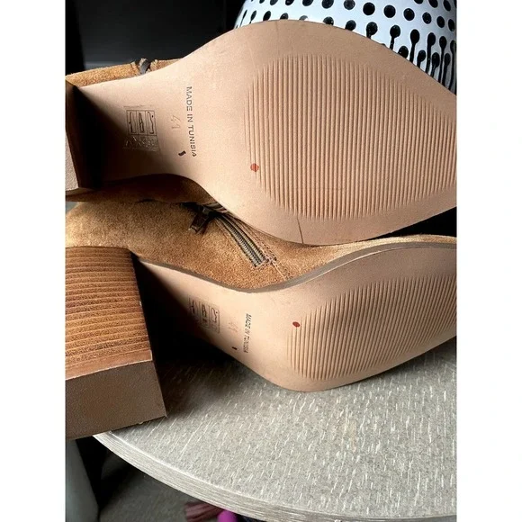 Free People Riley Whipstitch Tall Boots 41 NEW